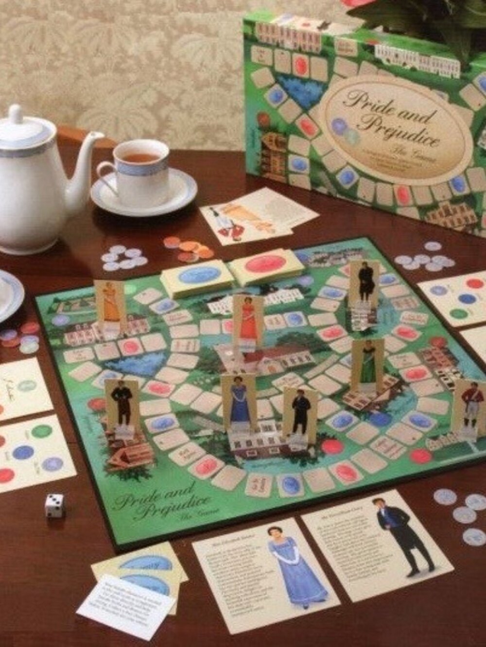 3/$77❤️100% complete PRIDE AND PREJUDICE board game The Ash Grove Press 2002 USA